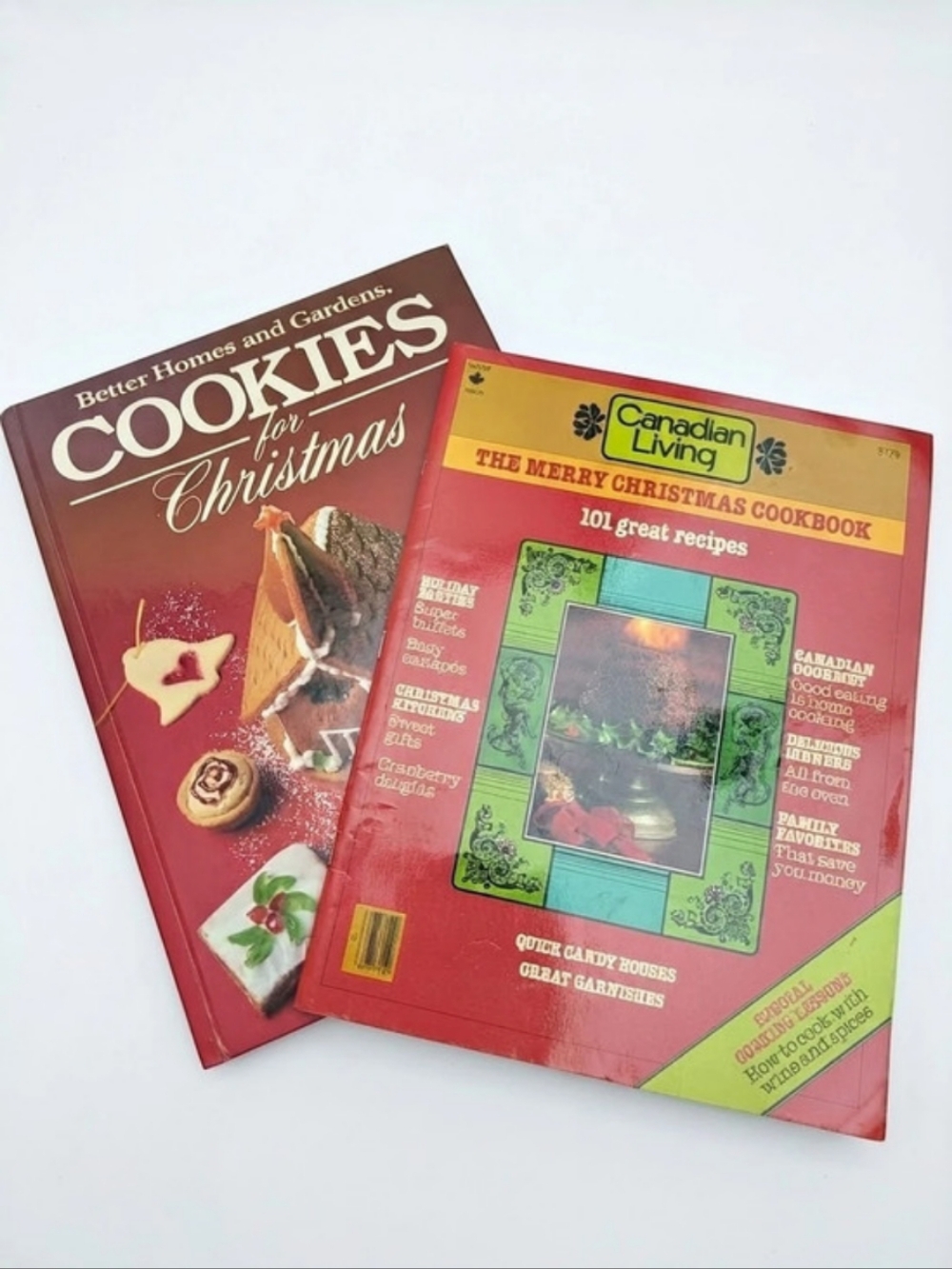 Vintage Holiday Cookbooks Bundle